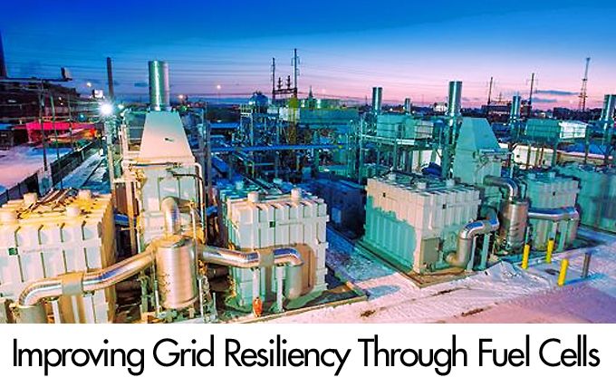 Improving Grid Resiliency through Fuel Cells 