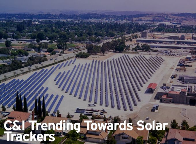 C&I Trending Towards Solar Trackers