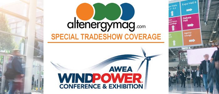 AltEnergyMag - Special Tradeshow Coverage<br>AWEA WINDPOWER 2018