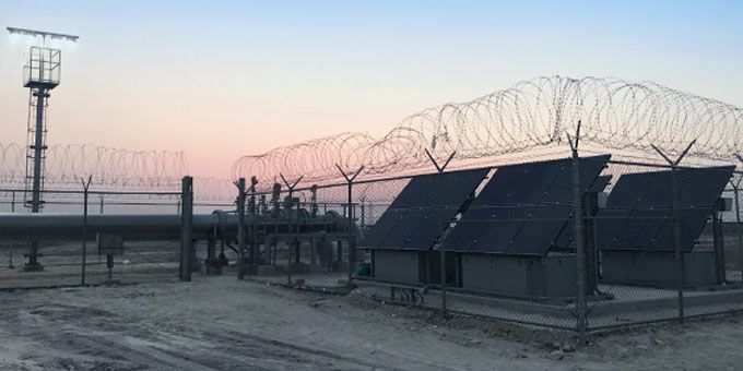 Solar Light Systems Provide Crucial Light Sources in Remote Oil Fields